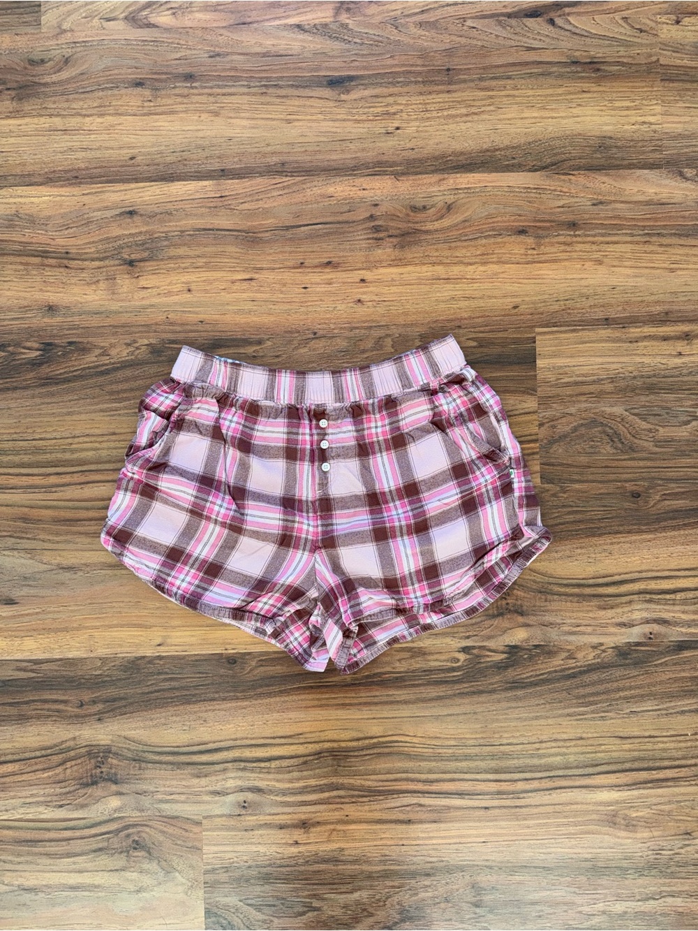 Pink aerie Boxer Pajama Shorts